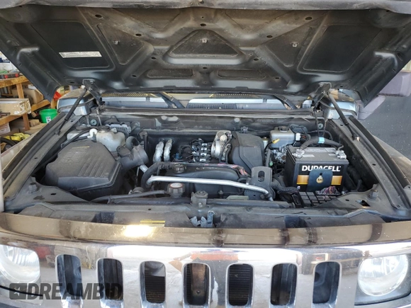 2006 Hummer H3 with VIN 5GTDN136068256909, listed as a Copart auction lot 47382934 with 186,156 mi miles and Clean Title. Bid and sale history available at carsss.com. Image 12.