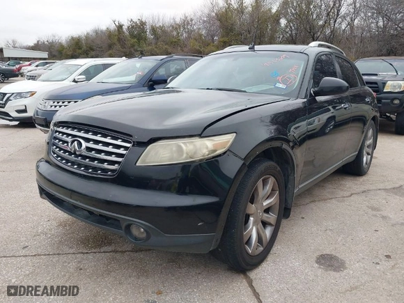 2004 Infiniti FX35 with VIN JNRAS08U24X109532, listed as a IAAI auction lot 41563609 with NaN miles. Bid and sale history available at carsss.com. Image 2.