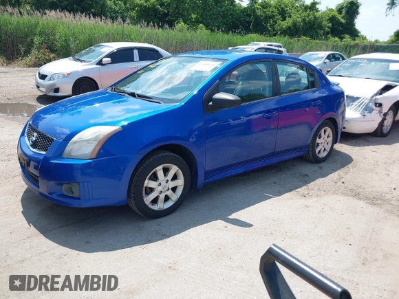 2010 Nissan Sentra S with VIN 3N1AB6AP6AL666929, listed as a IAAI auction lot 42480678 with 112,037 mi miles and . Bid and sale history available at DreamBid. Image 2.