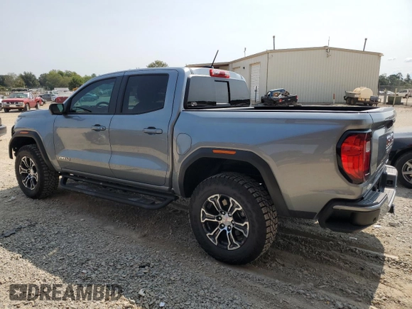 2024 GMC Canyon 4WD AT4 with VIN 1GTP6DEK9R1116173, listed as a Copart auction lot 71005134 with 5,298 mi miles and Salvage Title. Bid and sale history available at carsss.com. Image 2.