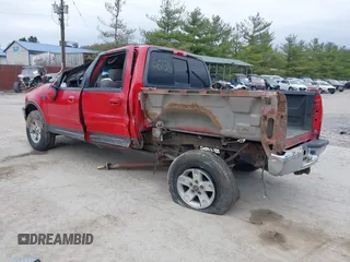 2002 Ford F-150 XLT with VIN 1FTRW08652KE36655, listed as a IAAI auction lot 41908256 with 1 mi miles. Bid and sale history available at carsss.com. Image 3.