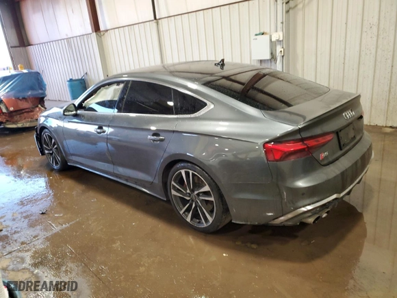 2024 Audi S5 Sportback Premium Plus with VIN WAUC4CF51RA104765, listed as a Copart auction lot 89078285 with NaN miles and Salvage Title. Bid and sale history available at carsss.com. Image 2.