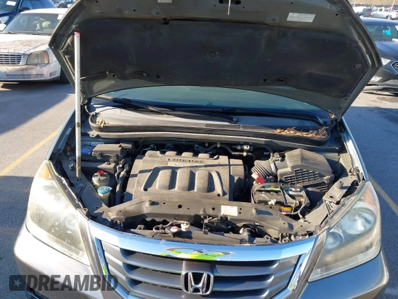 2010 Honda Odyssey EX-L with VIN 5FNRL3H76AB010388, listed as a IAAI auction lot 41678322 with 197,826 mi miles and . Bid and sale history available at carsss.com. Image 10.