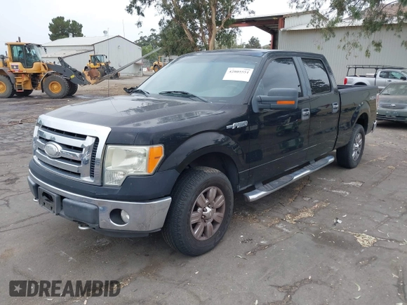 2009 Ford F-150 XL with VIN 1FTPW14V69FA90869, listed as a IAAI auction lot 42805551 with 182,373 mi miles and . Bid and sale history available at DreamBid. Image 2.