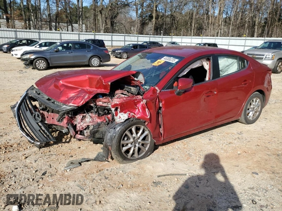 2016 Mazda 3 i Sport with VIN JM1BM1U70G1300894, listed as a Copart auction lot 46306235 with Not Provided miles and Salvage Title. Bid and sale history available at DreamBid. Image 1.