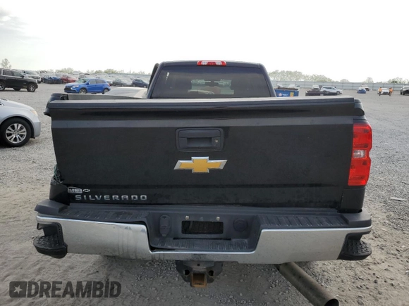 2019 Chevrolet Silverado 3500HD Work Truck with VIN 1GC4KVCY2KF202297, listed as a Copart auction lot 53543805 with Not provided miles and Salvage title. Bid and sale history available at DreamBid. Image 6.