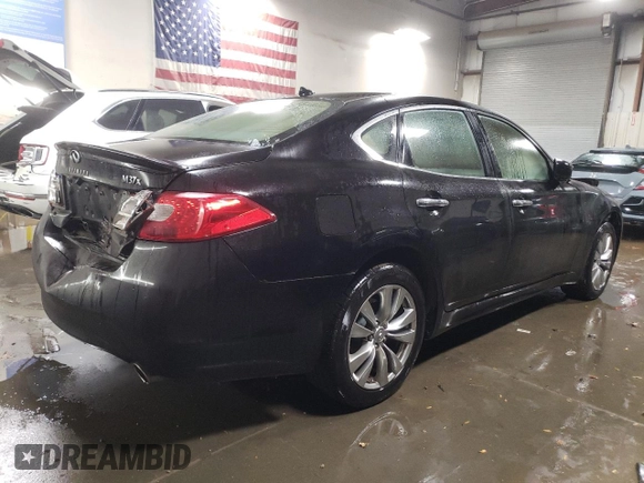 2012 Infiniti M37 with VIN JN1BY1AR7CM391149, listed as a Copart auction lot 83875044 with 0 mi miles and Non Repairable. Bid and sale history available at carsss.com. Image 3.