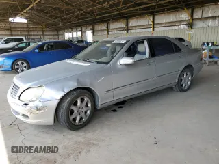 2003 Mercedes-Benz S 430 z VIN WDBNG83J73A353689, wystawiony jako Copart lot #58389515 z przebiegiem 102 491 mil mil oraz Szkoda całkowita • Salvage title. Historia ofert i sprzedaży dostępna na DreamBid. Obrazek 1.