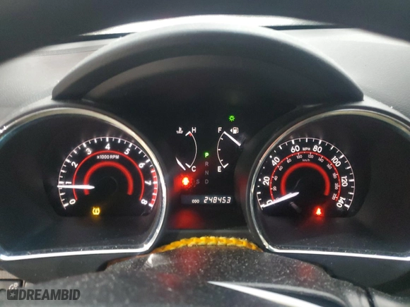 2008 Toyota Highlander with VIN JTEES41A182078264, listed as a Copart auction lot 44494135 with 248,453 mi miles and Salvage Title. Bid and sale history available at carsss.com. Image 9.