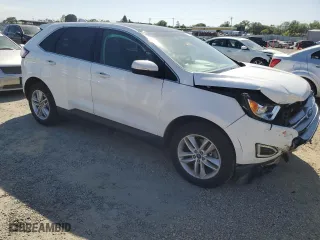 2016 Ford Edge SEL with VIN 2FMPK4J86GBC61979, listed as a Copart auction lot 53104615 with 118,429 mi miles and Salvage Title. Bid and sale history available at carsss.com. Image 4.