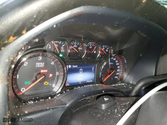2015 GMC Sierra 1500 SLE with VIN 1GTV2UEC4FZ390910, listed as a Copart auction lot 48043215 with 75,608 mi miles and Salvage Title. Bid and sale history available at carsss.com. Image 9.