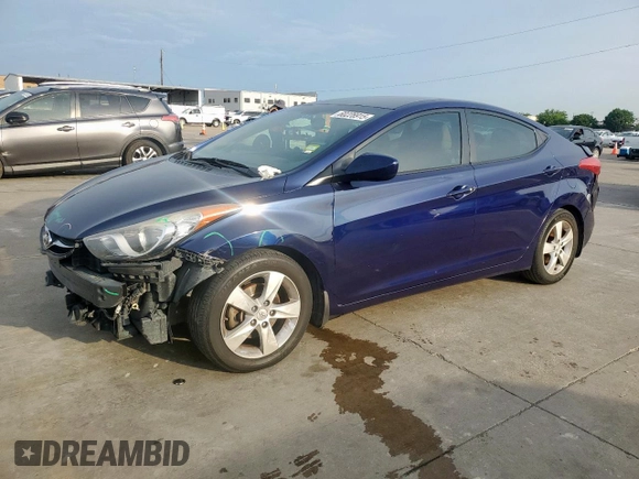 2013 Hyundai Elantra GLS с VIN 5NPDH4AE7DH433853, выставлен на аукционе Copart как лот 60228915 с пробегом 212 495 миль миль и Списание • Salvage title. История ставок и продаж доступна на DreamBid. Изображение 1.