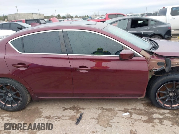 2016 Acura ILX w/Premium Pkg with VIN 19UDE2F71GA002624, listed as a IAAI auction lot 41597667 with 158,916 mi miles. Bid and sale history available at carsss.com. Image 14.