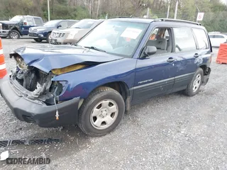 2001 Subaru Forester L with VIN JF1SF63521G719556, listed as a IAAI auction lot 41973450 with 218,525 mi miles. Bid and sale history available at carsss.com. Image 2.