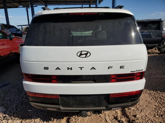 2025 Hyundai Santa Fe Hybrid Calligraphy with VIN 5NMP5DG1XSH025481, listed as a Copart auction lot 46890225 with NaN miles and Salvage Title. Bid and sale history available at carsss.com. Image 6.