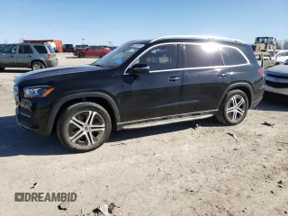 2021 Mercedes-Benz GLS with VIN 4JGFF5KE9MA402996, listed as a Copart auction lot 40803303 with 19,559 mi miles. Bid and sale history available at carsss.com. Image 1.
