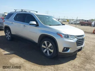 2018 Chevrolet Traverse LT Leather with VIN 1GNERHKW0JJ216994, listed as a IAAI auction lot 41810989 with 117,236 mi miles. Bid and sale history available at carsss.com. Image 1.