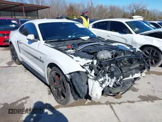 2021 Ford Mustang GT with VIN 1FA6P8CF8M5156290, listed as a IAAI auction lot 41277660 with 28,818 mi miles. Bid and sale history available at carsss.com. Image 1.