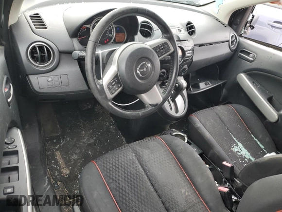 2011 Mazda 2 Sport with VIN JM1DE1HY9B0109644, listed as a Copart auction lot 86347414 with 168,443 mi miles and Salvage Title. Bid and sale history available at carsss.com. Image 8.