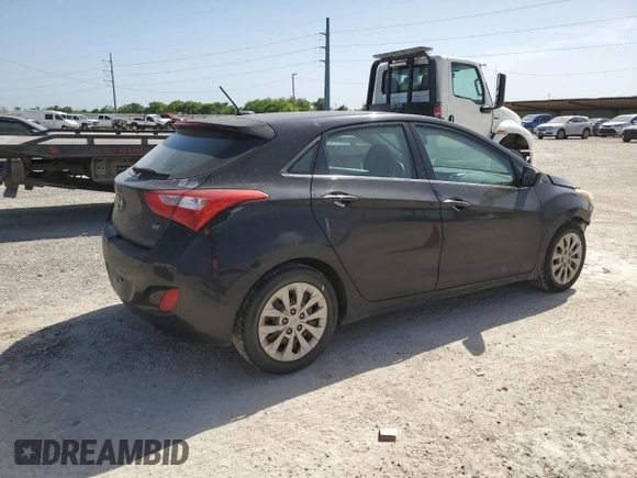 2016 Hyundai Elantra GT with VIN KMHD35LH6GU286135, listed as a Copart auction lot 61480394 with 90,506 mi miles and Salvage Title. Bid and sale history available at carsss.com. Image 3.