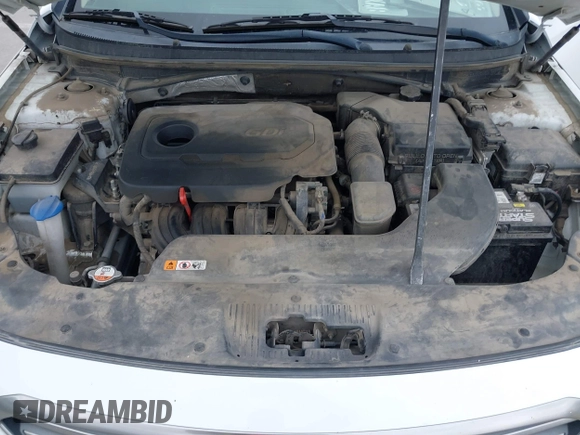 2017 Hyundai Sonata SE with VIN 5NPE24AF8HH595026, listed as a IAAI auction lot 41906112 with 165,519 mi miles. Bid and sale history available at carsss.com. Image 10.