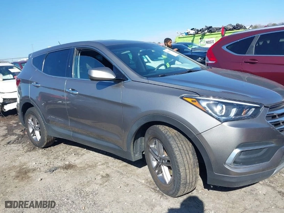 2018 Hyundai Santa Fe Sport 2.4L with VIN 5NMZT3LB0JH086151, listed as a IAAI auction lot 41651442 with 1 mi miles. Bid and sale history available at carsss.com. Image 12.