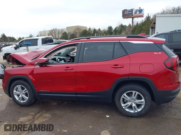 2024 GMC Terrain SLE z VIN 3GKALMEG9RL302058, wystawiony jako IAAI lot #41691921 z przebiegiem 1 101 mil mil oraz . Historia ofert i sprzedaży dostępna na DreamBid. Obrazek 13.