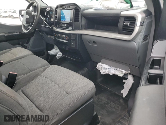 2022 Ford F-150 XL with VIN 1FTMF1CB3NKE30863, listed as a Copart auction lot 51765555 with 26,956 mi miles and Salvage Title. Bid and sale history available at carsss.com. Image 10.