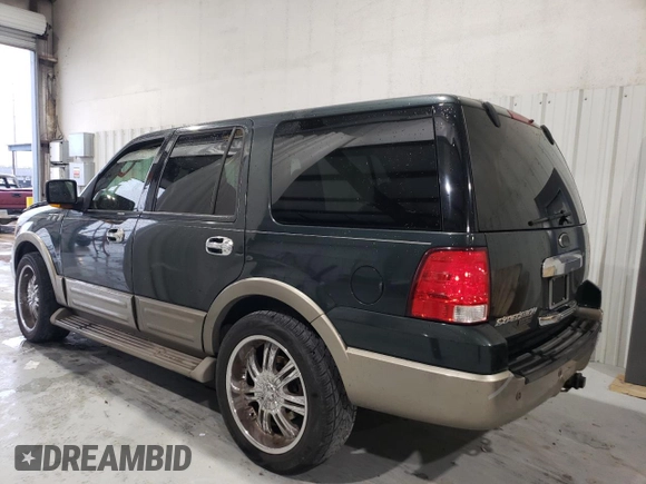 2003 Ford Expedition Eddie Bauer с VIN 1FMFU17L33LC31056, выставлен на аукционе Copart как лот 55680275 с пробегом 124 379 миль миль и Списание • Salvage title. История ставок и продаж доступна на DreamBid. Изображение 2.