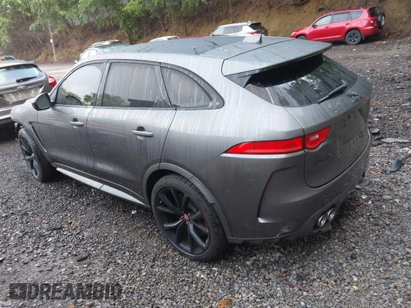 2019 Jaguar F-Pace SVR with VIN SADCZ2EE6KA607539, listed as a IAAI auction lot 42426049 with Not provided miles and . Bid and sale history available at DreamBid. Image 3.