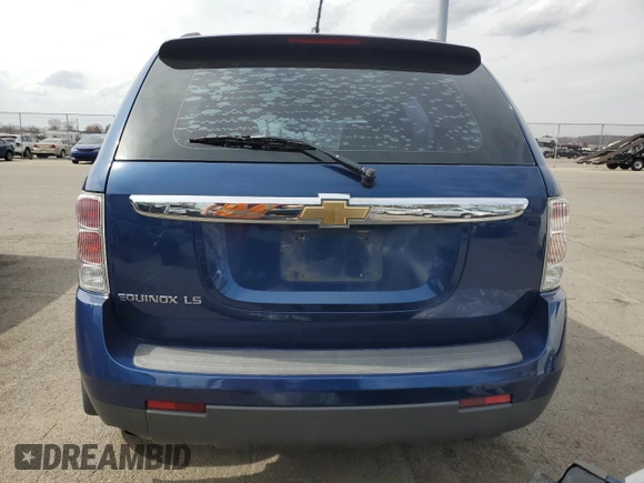 2009 Chevrolet Equinox LS with VIN 2CNDL13F696217440, listed as a Copart auction lot 48728715 with 134,381 mi miles and Salvage Title. Bid and sale history available at carsss.com. Image 6.