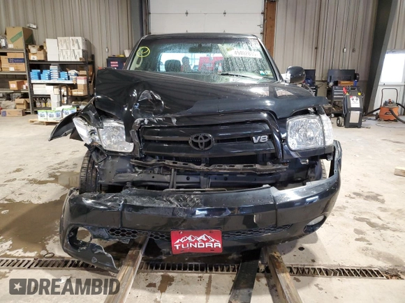 2006 Toyota Tundra Limited with VIN 5TBDT48106S554487, listed as a Copart auction lot 49402805 with 109,005 mi miles and Salvage Title. Bid and sale history available at DreamBid. Image 5.