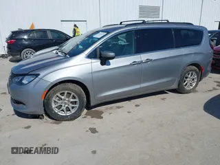 2021 Chrysler Voyager LXI with VIN 2C4RC1DG7MR566518, listed as a IAAI auction lot 41624729 with 93,489 mi miles. Bid and sale history available at carsss.com. Image 2.