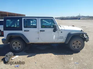 2016 Jeep Wrangler Unlimited Sport RHD with VIN 1C4BJWKG8GL307220, listed as a IAAI auction lot 41646544 with 201,199 mi miles and . Bid and sale history available at DreamBid. Image 13.