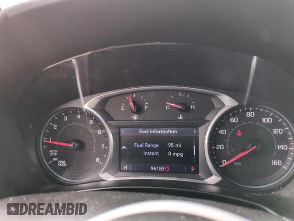 2020 Chevrolet Equinox LT z VIN 2GNAXVEX6L6153438, wystawiony jako Copart lot #52801875 z przebiegiem 96 183 mil mil oraz Szkoda całkowita • Salvage title. Historia ofert i sprzedaży dostępna na DreamBid. Obrazek 9.