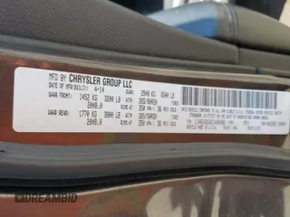 2014 Dodge Durango Limited with VIN 1C4RDHDG4EC494905, listed as a Copart auction lot 60565235 with 169,069 mi miles and Salvage title. Bid and sale history available at DreamBid. Image 13.
