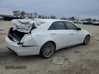 2017 Cadillac CTS Luxury RWD with VIN 1G6AR5SS3H0190400, listed as a Copart auction lot 82358884 with 89,916 mi miles and Salvage Title. Bid and sale history available at DreamBid. Image 3.