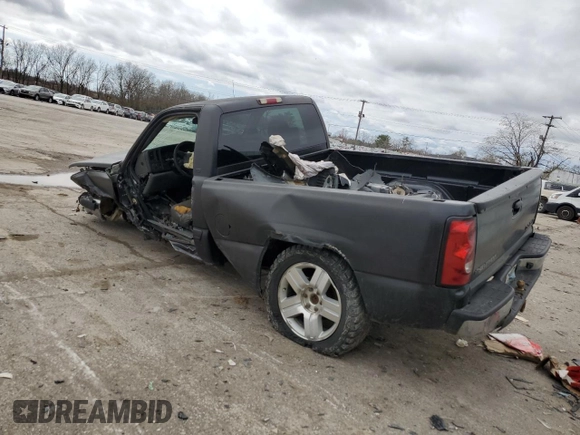 2003 Chevrolet Silverado 1500 LS with VIN 1GCEK14V83Z103226, listed as a Copart auction lot 50526455 with Not Provided miles and Non Repairable. Bid and sale history available at DreamBid. Image 2.