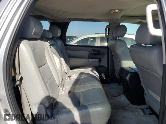 2011 Toyota Sequoia SR5 with VIN 5TDZM5G18BS003171, listed as a Copart auction lot 82854734 with 0 mi miles and Salvage Title. Bid and sale history available at carsss.com. Image 11.