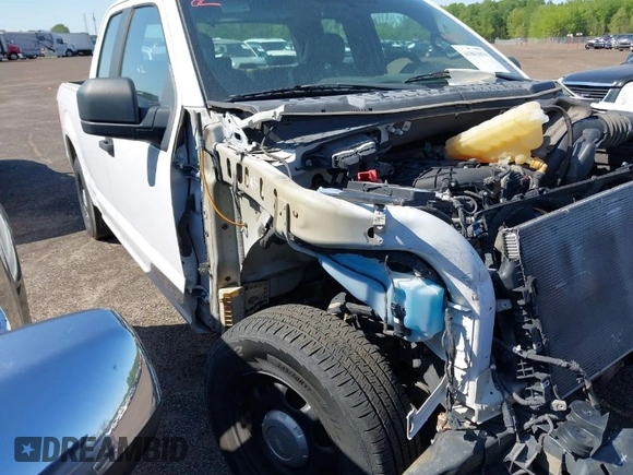 2017 Ford F-150 XL with VIN 1FTEX1C82HKD56460, listed as a IAAI auction lot 41863054 with 203,276 mi miles. Bid and sale history available at carsss.com. Image 1.