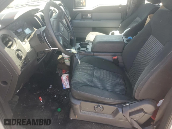 2014 Ford F-150 XL with VIN 1FTFW1CFXEKG42106, listed as a Copart auction lot 58229675 with 178,924 mi miles and Salvage title. Bid and sale history available at DreamBid. Image 7.