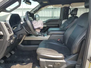 2015 Ford F-150 XLT with VIN 1FTEW1EGXFFC48357, listed as a Copart auction lot 59607485 with 199,050 mi miles and Salvage title. Bid and sale history available at DreamBid. Image 7.