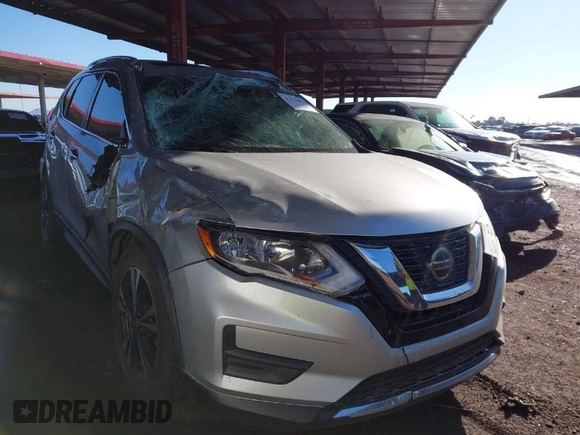 2019 Nissan Rogue SV with VIN JN8AT2MT6KW265036, listed as a IAAI auction lot 41751609 with 83,493 mi miles. Bid and sale history available at carsss.com. Image 1.