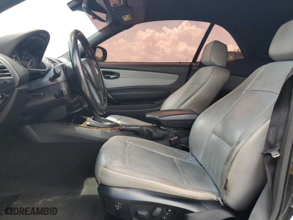 2011 BMW 1 Series 128i with VIN WBAUN1C5XBVH83530, listed as a Copart auction lot 66342954 with 263,641 mi miles and Salvage Title. Bid and sale history available at carsss.com. Image 7.