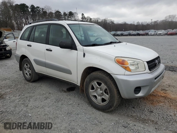 2005 Toyota RAV4 with VIN JTEGD20V150059619, listed as a Copart auction lot 43446775 with 122,335 mi miles and Salvage Title. Bid and sale history available at carsss.com. Image 4.