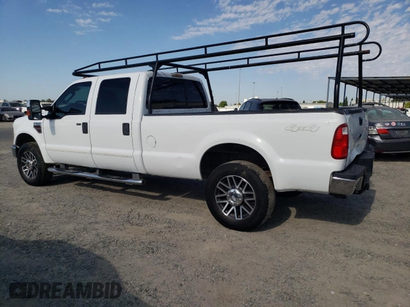 2008 Ford F-350 XL with VIN 1FTWW31R38EB93931, listed as a Copart auction lot 62868435 with 203,044 mi miles and Clean title. Bid and sale history available at DreamBid. Image 2.