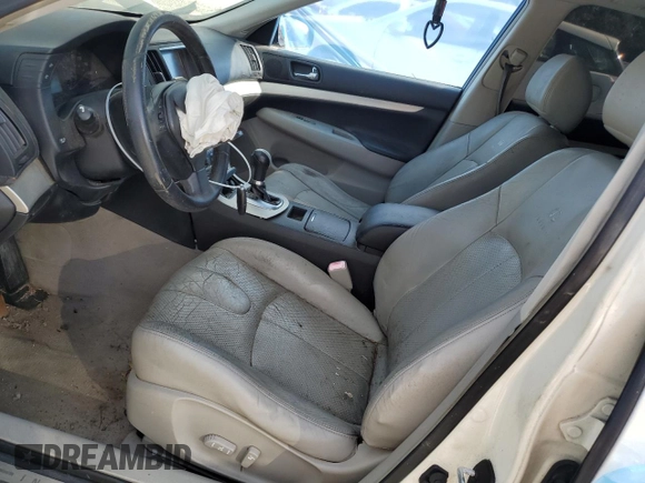 2007 Infiniti G35 Journey with VIN JNKBV61E87M719053, listed as a Copart auction lot 70626594 with 179,711 mi miles and Salvage Title. Bid and sale history available at DreamBid. Image 7.