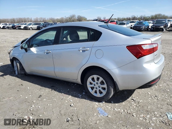 2013 Kia Rio LX with VIN KNADM4A30D6152074, listed as a Copart auction lot 50878555 with 152,559 mi miles and Salvage Title. Bid and sale history available at carsss.com. Image 2.