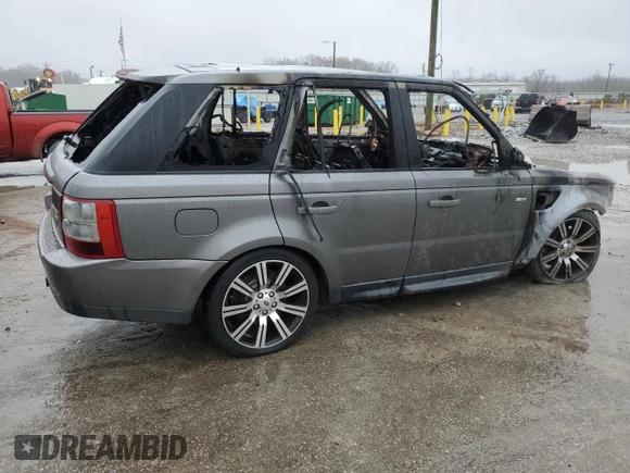 2009 Land Rover Range Rover Sport HSE with VIN SALSF25499A214547, listed as a Copart auction lot 41857865 with Not provided miles and Non repairable. Bid and sale history available at DreamBid. Image 3.