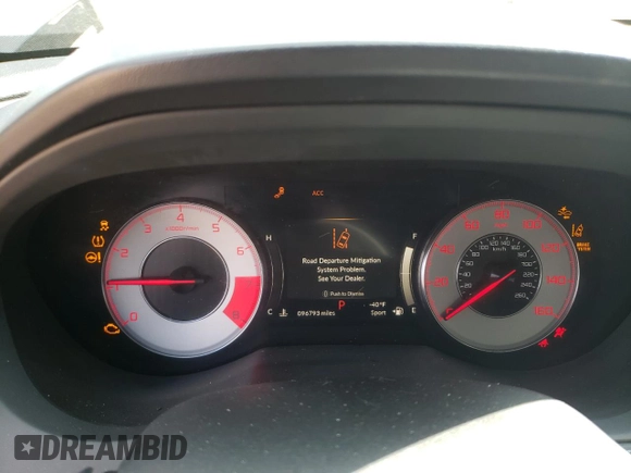 2019 Acura RDX w/A-Spec Pkg with VIN 5J8TC1H66KL014684, listed as a Copart auction lot 42556565 with 96,793 mi miles and Salvage title. Bid and sale history available at DreamBid. Image 9.